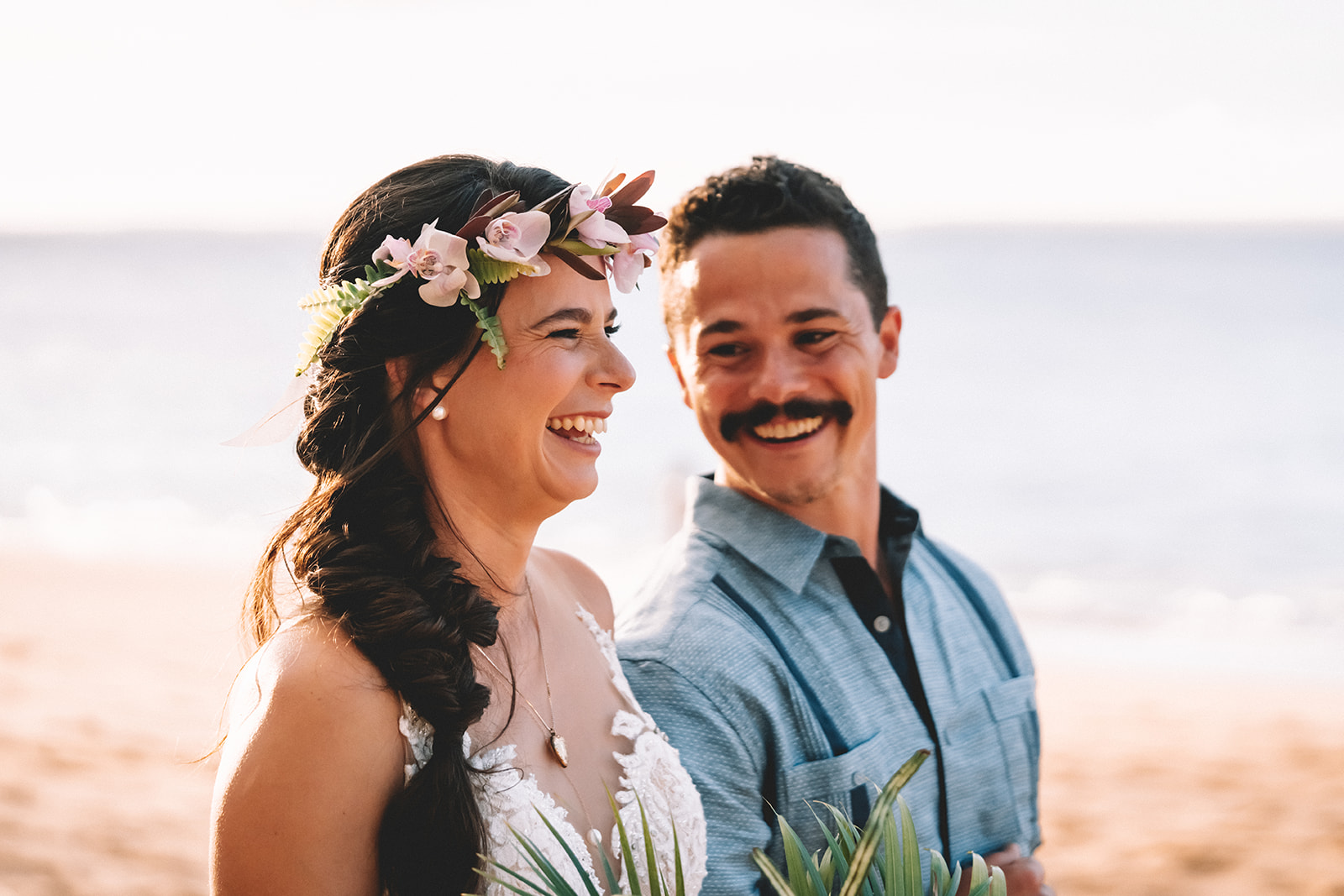 Kaua'i Helicopter Elopement & Intimate Beach Cermony Kaua'i Helicopter Elopement & Intimate Beach Cermony